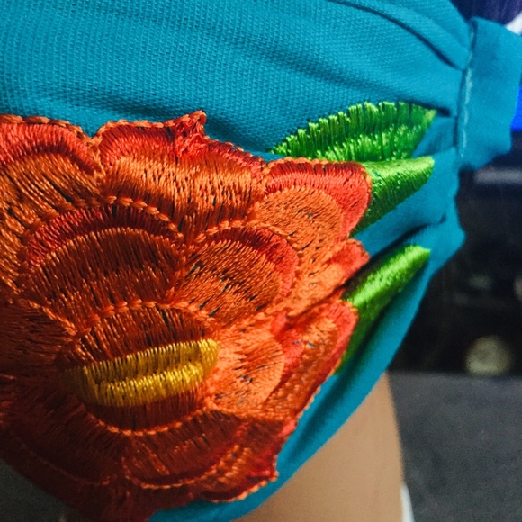 “Authentic Mexican” handmade embroidered facemask! - Picture 3 of 5